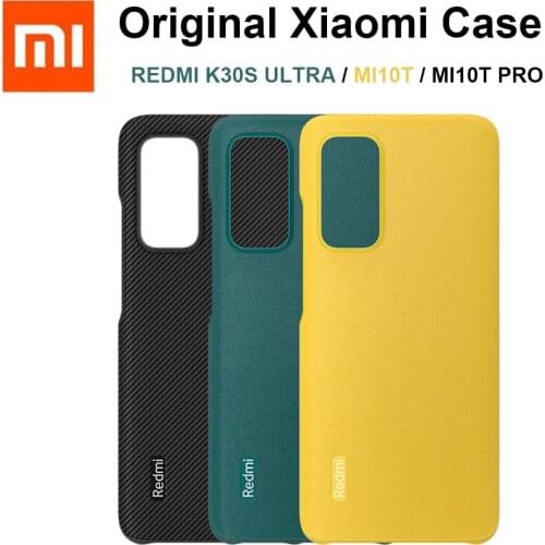 Original Xiaomi Mi 10T PRO 5G Case PU Leather Cover Mi 10T / Redmi K30S Ultra back Cover Slim Protection Case