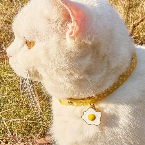 Pet Fashion Adjustable Cat Necklace Six Styles Pendant Safety Detachable Mango Milk Bottle Pendant Cute Dog Kitten Necklace