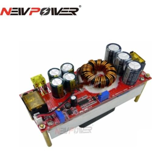 Custom bare board 1200W 20A DC Converter Boost Step-up Power Supply Module IN 10-60V OUT 13-97V Adjustable voltage current