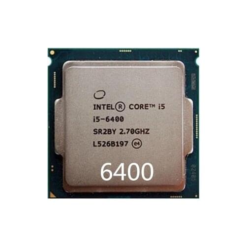 Intel Core i5-6400 I5 6400 Quad core 2.7GHz (3.3GHz Max) 6MB Cache LGA1151 CPU Processor
