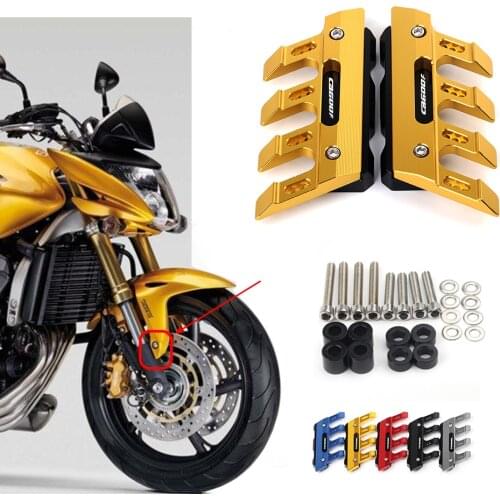 For HONDA HORNET CB600F CB 600F Motorcycle Mudguard Front Fork Protector Guard Block Front Fender Slider Accessories