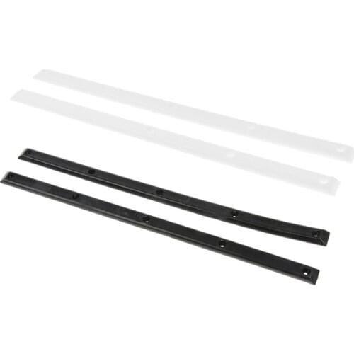 2 Pairs Longboard Skateboard Rails With 10 Mounting Screws Outdoor Sports Part