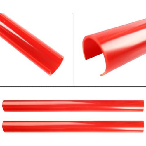 2pcs/set Car Front Grille Trim Strips Pipe Exterior Accessories For BMW 1 2 3 4 Series F20 F30 F32 F40 G20 G29