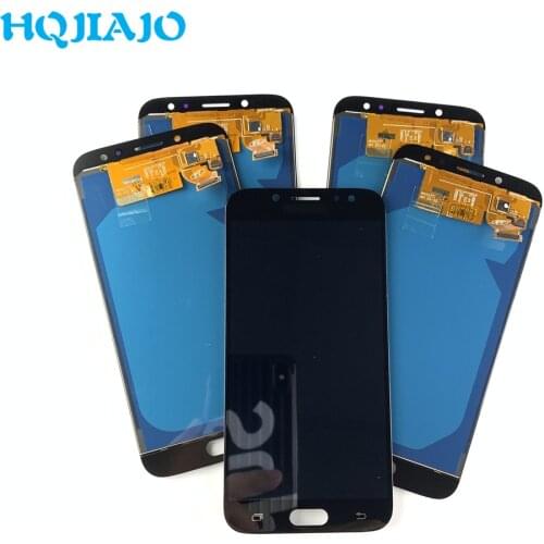 5Piece/lot TFT LCD For Samsung Galaxy J7 Pro 2017 J730 J730F Display Touch Screen Digitizer Assembly Can Adjust Brightness