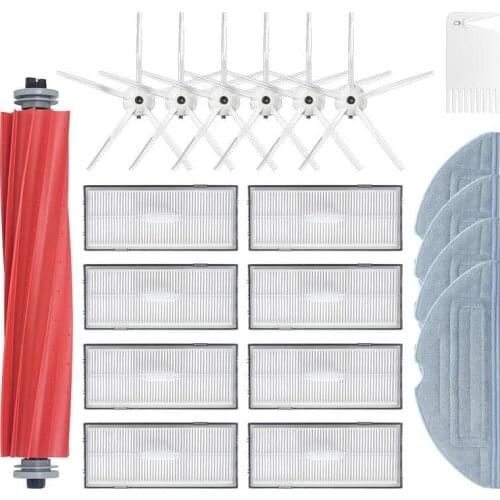 Promotion!Main Side Brush Mops Cloths Water Tank Dustbin Hepa Filters Charge Docking Station for Roborock S7 T7S T7Plus Parts