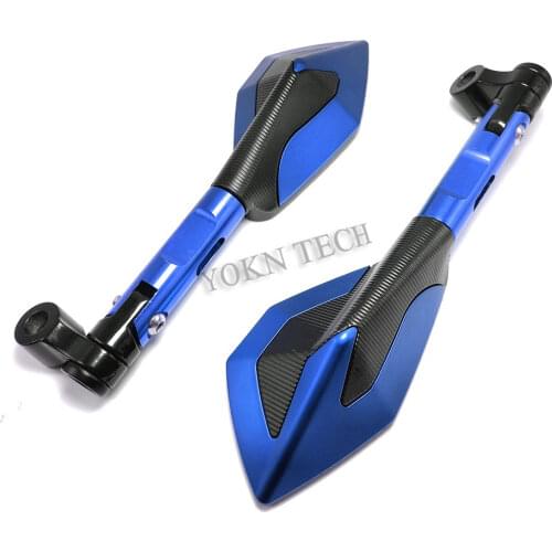 Motorcycle Mirrors Accessories Rearview Mirror FOR YAMAHA SMAX 155 FZ1N FJR 1300 FOR HONDA CBR 600RR CBR 650F CBR 1000RR SP