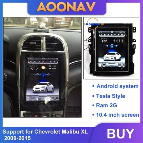 2din android car auto radio multimedia player for Chevrolet Malibu XL 2009-2015 car radio GPS navigation MP3 DVD player