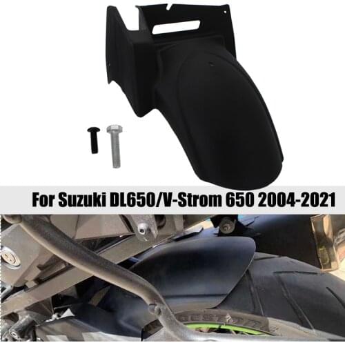 For Suzuki V-Strom/DL 650/XT DL650 2004 - 2021 2013 2017 Rear Fender Splash Mud Dust Guard Mudguard Cover Mudflap V-Strom650