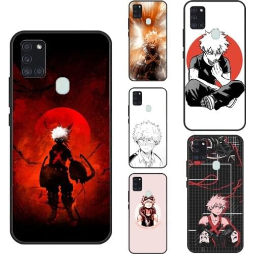 Bakugo Boku no My Hero Academia Phone Case For Samsung A51 A71 A11 A31 A41 A20e A21S A12 A32 A52 A72 A10 A20 S A40 A50 A70