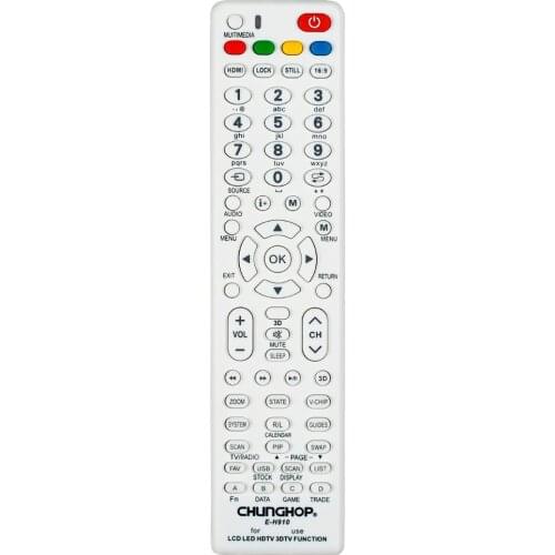 CHUNGHOP E-H910 FOR HaierTV REMOTE CONTROL HTR-D01A HTR-D3E Hfy-35g htr-d03 htr-d02a htr-299a hyf-34e htr-160a Controller