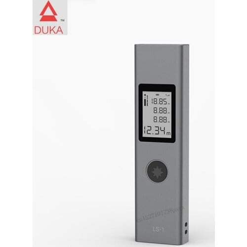 DUKA 40m Laser Rangefinder Laser Distance Meter Laser Range Finder High Precision Measurement Portable English Manual