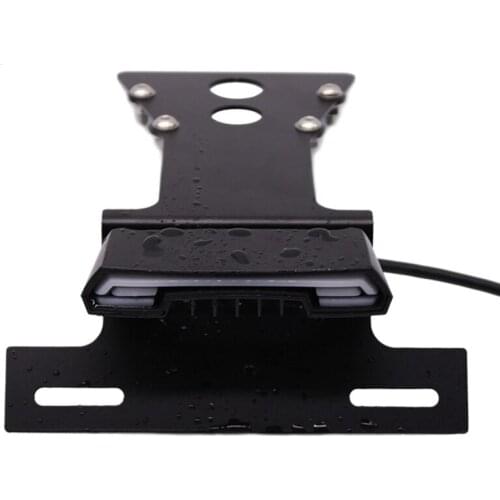 Fender Eliminator Registration License Plate Holder for YAMAHA XSR900 14-20 LED Tail Light Turn Signal Blinker Lamp