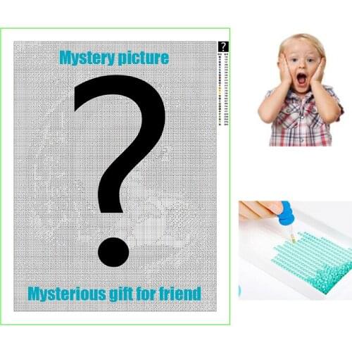Dpsupr Mystery Diamond Painting Photo Custom 5D DIY Mysterious Picture Rhinestones Diamond Embroidery Mosaic Cross Stitch Gift z