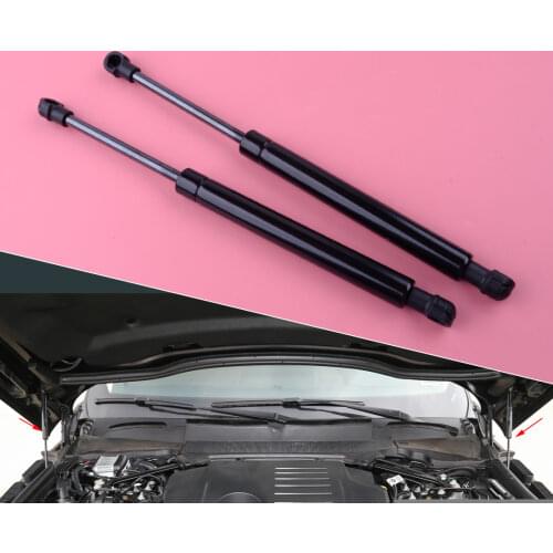 DWCX 2pcs Car Front Bonnet Hood Lift Support Gas Shock Struts Damper Fit For Range Rover L322 BKK760010 2002-2009 2010 2011 2012