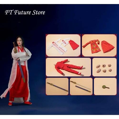Collectible In Stock 1/6 Scale A Chinese Odyssey Purple Fairy Female Action Figure Full Set Action Figure Model for Fans Gifts
