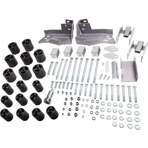 3" Body Lift Kit for Chevy for GMC Silverado Sierra 1500 2007-13 bumper brackets