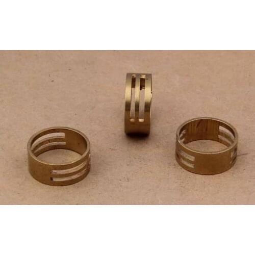 DIY jewelry tools Copper open ring 8*19mm