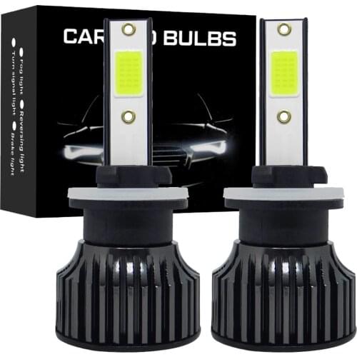 Mini H4 LED H7 H11 H8 HB4 H1 880 881 9005 HB3 Auto Car Headlight Bulbs Motorcycle Car Accessories 6500K 3000K 8000K Fog Lights
