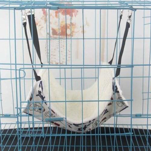 M/L Warm Hanging Cat Bed Mat Soft Cat Hammock Winter Hammock Pet Kitten Cage Bed Cover Cushion Fast Shipping