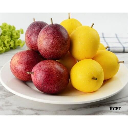 Photography props Kitchen Home hotel bar cafe restaurant Shop Store decoration Artificial Simulation Passion fake fruit