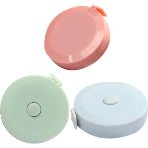 B36F 150cm/60in Tape Measure Portable Retractable Ruler Child Height Ruler Keychain