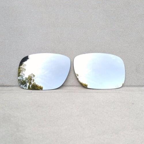 Silver Mirror Replacement Lenses for Jupiter Squared Sunglasses Frame 100% UVA & UVB Anti-Reflective