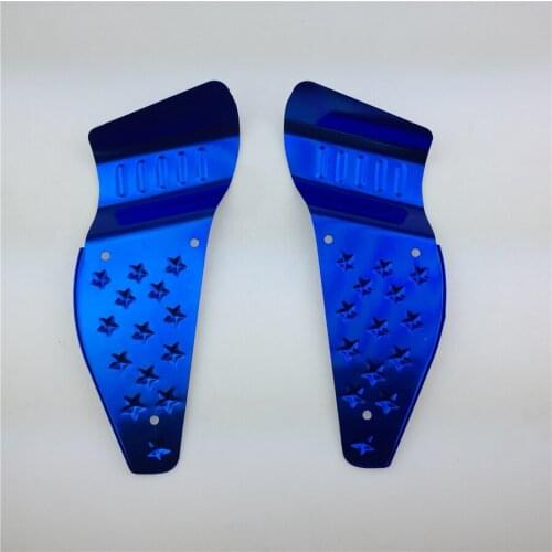 STARPAD Motorcycle accessories for the pedal electric car modified decorative aluminum alloy rear foot pad