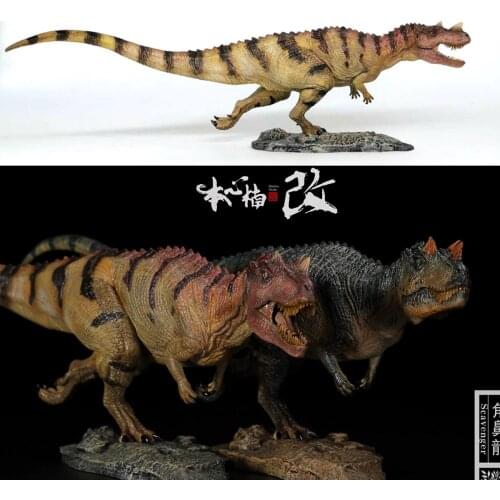 IN STOCK! Nanmu Studio 1/35 Ceratosaurus Scavenge Shark Base Figure Jurassic Dinosaur Collector Model Toys Gift for Kids Adults