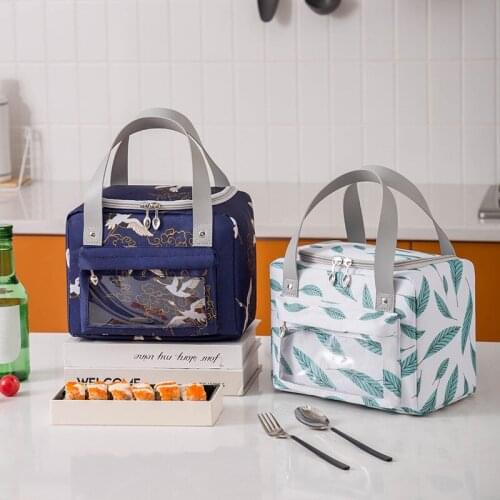 Waterproof Insulated Heat Lunch Bags Tote for Women Kids Men Work and School Thermal Cooler Foods Outdoor Picnic Portable Box