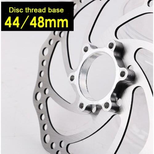 High Quality Threaded Flange Disc Conversion Seat 48mm Disc Brake Conversion 44mm Mountain Bike Threaded Drum Base Accessories