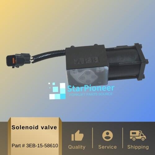 Forklift solenoid valve for 3EB-15-58610