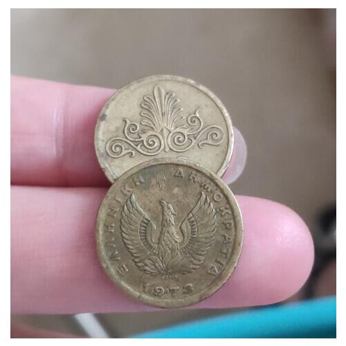 18mm Grécia ,100% Real Genuine Comemorative Coin ,Original Collection