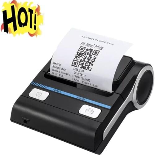 3 Inch 80mm Handheld Receipt Printer With Bluetooth And USB Thermal Receipt Printer Suitable for Supermarket or Logistics