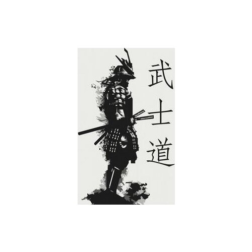 More style Samurai Japan Anime Art Film Print Silk Poster Home Wall Decor 24x36inch