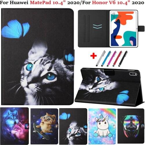 For Huawei Honor Pad V6 10.4 KRJ-W09 KRJ-AN00 Case Tablet Folding Magnetic Cover for Funda Huawei Honor Pad V6 Matepad 10 4 Case