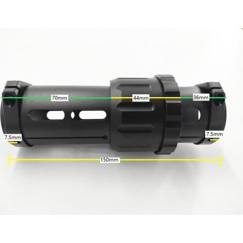 1 Unidad De Aleación De Aluminio 40mm Brazo Plegable Horizontal Tubo De Carbono Conector Abrazadera De Clip De Tubo Para RC Plan