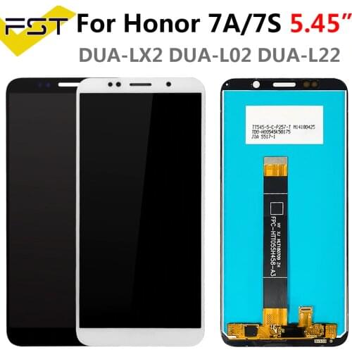 5.45''For Huawei Honor 7A LCD Display+Touch Screen Digitizer 7S DUA-L22 L02 L22 LX2 For Huawei Honor 7A LCD Screen Replacement