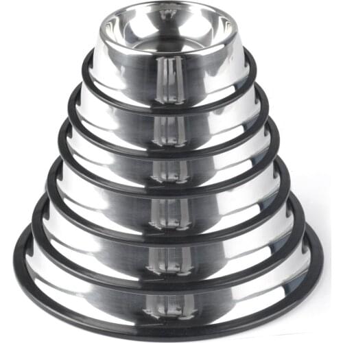 Stainless Steel Dog Cat Bowl Dogs Water Bottle Fountain Food Container Food Drinking Bowl for Dogs Cats comedero perro