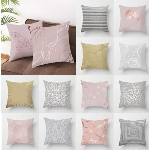 Peach Skin Pillowcase Cushion Cover Sofa Bed Throw Pillows Cojines Home Decor Car Seat Cushion Covers Cute Pillow Case 45*45cm