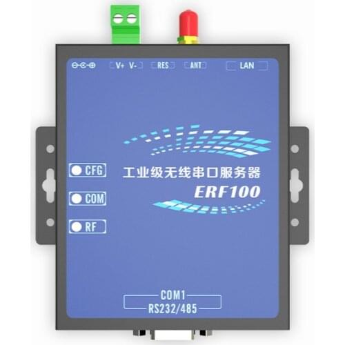 Industrial Grade DTU LORA Wireless Serial Server 232/485 Serial Port to Wireless Serial Port to Ethernet