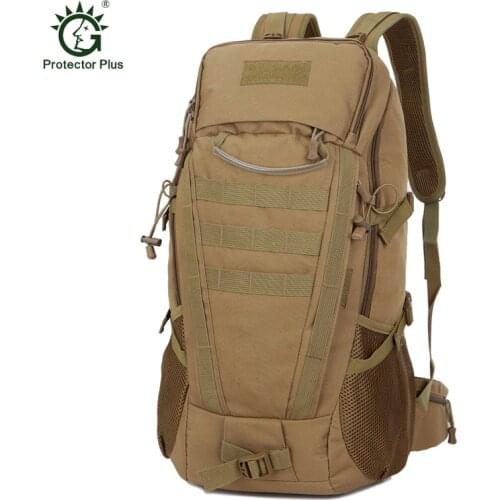 ProtectorPlus Large Waterproof Backpacks Camping Rucksack Tactical Military Backpack Camouflage Hiking Outdoor Army Shoulder Bag