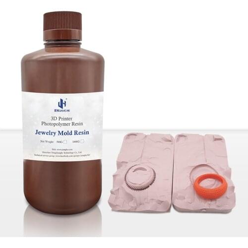 Jamghe Strong Rigid High Temperature Compression Rubber Molding UV Jewelry Resin Suitable for DLP LCD