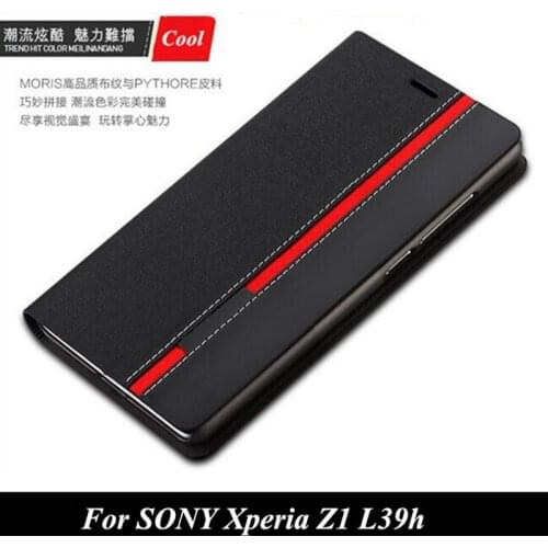 Luxury Wallet Bag Stand Mixed Colors Flip PU Leather Case For SONY Xperia Z1 L39H C6902 C6903 C6906 Cover w Card Slots Fundas
