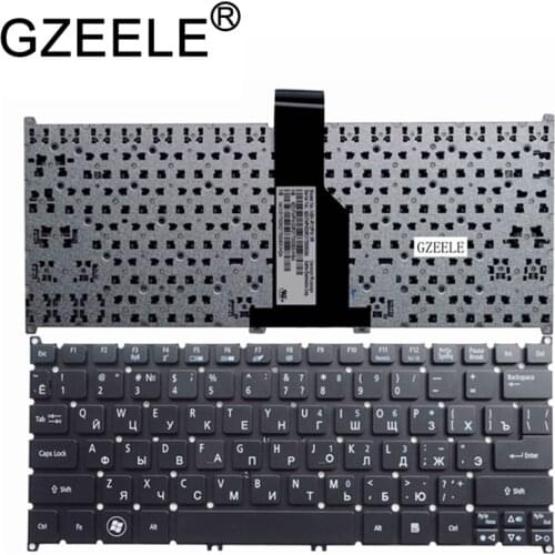 GZEELE RU russian Laptop Keyboard for ACER Aspire S3 S3-391 S3-951 S3-371 S5-391 One 725 756 Travelmate B1 B113 B113-E B113-M