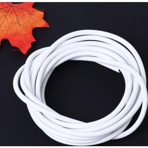 Net Hang Curtain Wire Window Cord Cable String Set With 5 Fish Eyes 5 Hooks E56C