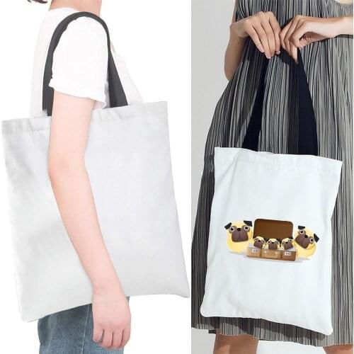 Foldable Grocery Bag Women Shopping Bag Reusable Environmental Tote Bag Cute Cartoon Tote Bag High Quality Handbag Shoulder Bag