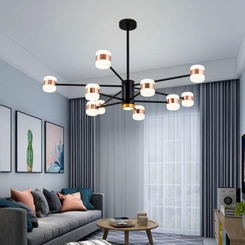 Modern Simplicity New Chandeliers For Dining Room Living Room Kitchen Foyer Villa Gallery Office Bedroom Bar Indoor Home Lights