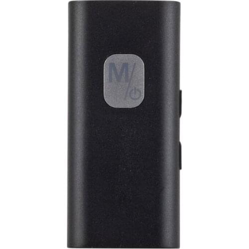 SR11 Wireless Bluetooth V5.0 Receiver Microphone Call Car Black Clip Receiver 3.5mm Audio HD Call For Earphone Speaker