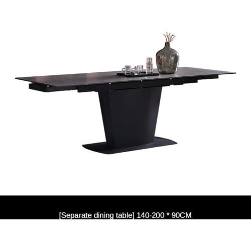 Table rectangular minimalist home Nordic modern minimalist net red Italian light luxury stretch table