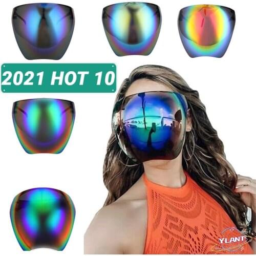 SWT Faceshield Protective Sun Glass Women Bicycle Cycling Eyewear Safety Goggle Anti-Spray Mask Bike Riding Protection Sunglass